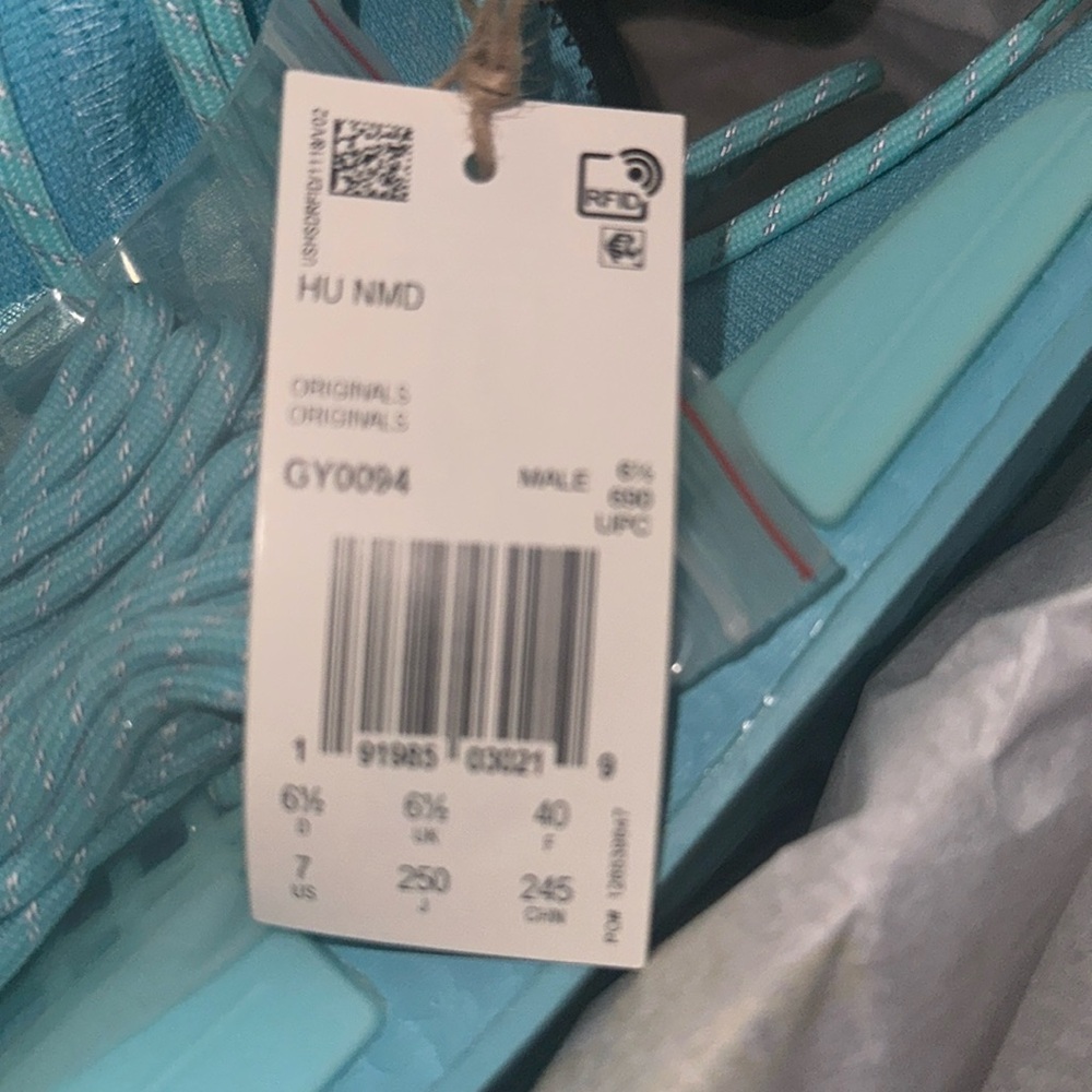** Pharrell Williams** Adidas NMD Hu Sneakers - Picture 5 of 5